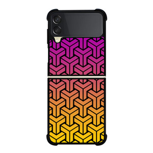 BLACK MAMBA YELLOW PURPLE PATTERN Samsung Galaxy Z Flip 3 Case Cover BLACK MAMBA YELLOW PURPLE PATTERN Samsung Galaxy Z Flip 3 Case Cover