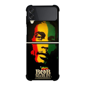 BOB MARLEY RASTA ART FACE Samsung Galaxy Z Flip 3 Case Cover