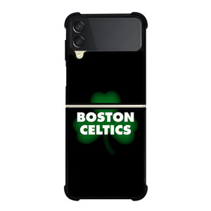 BOSTON CELTICS LEAF SYMBOL Samsung Galaxy Z Flip 3 Case Cover BOSTON CELTICS LEAF SYMBOL Samsung Galaxy Z Flip 3 Case Cover