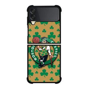 BOSTON CELTICS NBA Samsung Galaxy Z Flip 3 Case Cover BOSTON CELTICS NBA Samsung Galaxy Z Flip 3 Case Cover