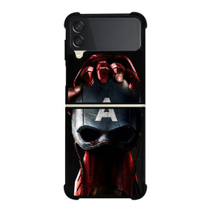 CAPTAIN AMERICA VS IRON MAN Samsung Galaxy Z Flip 3 Case Cover