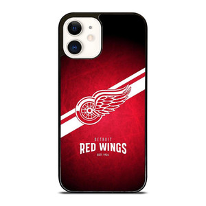 DETROIT RED WINGS NHL TEAM LOGO iPhone 12 Case Cover DETROIT RED WINGS NHL TEAM LOGO iPhone 12 Case Cover