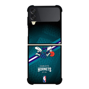 CHARLOTTE HORNETS NBA TEAM Samsung Galaxy Z Flip 3 Case Cover CHARLOTTE HORNETS NBA TEAM Samsung Galaxy Z Flip 3 Case Cover