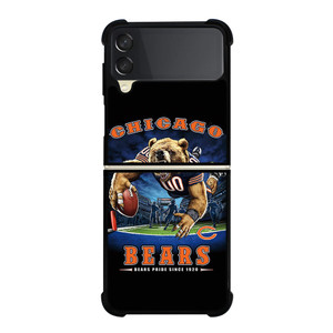 CHICAGO BEARS FOOTBALL MASCOT Samsung Galaxy Z Flip 3 Case Cover
