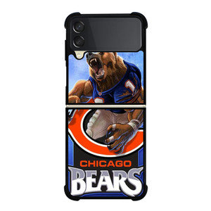 CHICAGO BEARS MASCOT LOGO Samsung Galaxy Z Flip 3 Case Cover