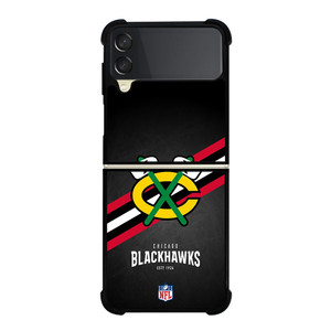 CHICAGO BLACKHAWKS NFL SYMBOL Samsung Galaxy Z Flip 3 Case Cover CHICAGO BLACKHAWKS NFL SYMBOL Samsung Galaxy Z Flip 3 Case Cover