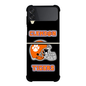 CLEMSON TIGERS FOOTBALL Samsung Galaxy Z Flip 3 Case Cover