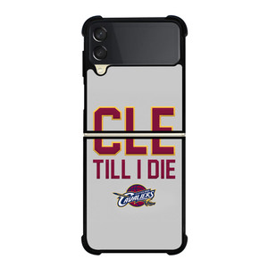 CLEVELAND CAVALIERS TILL I DIE Samsung Galaxy Z Flip 3 Case Cover CLEVELAND CAVALIERS TILL I DIE Samsung Galaxy Z Flip 3 Case Cover