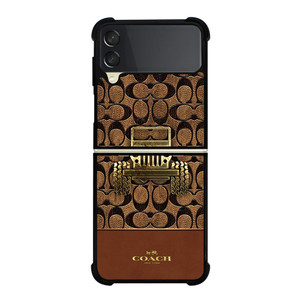 COACH NEW YORK JEEP Samsung Galaxy Z Flip 3 Case Cover COACH NEW YORK JEEP Samsung Galaxy Z Flip 3 Case Cover