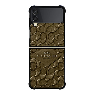 COACH NEW YORK LOGO 2 Samsung Galaxy Z Flip 3 Case Cover