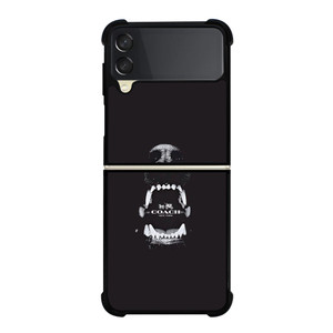 COACH NEW YORK LOGO DOG Samsung Galaxy Z Flip 3 Case Cover COACH NEW YORK LOGO DOG Samsung Galaxy Z Flip 3 Case Cover