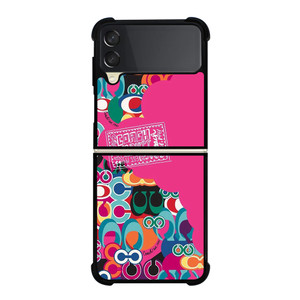 COACH NEW YORK POPPY COLOR FULL Samsung Galaxy Z Flip 3 Case Cover COACH NEW YORK POPPY COLOR FULL Samsung Galaxy Z Flip 3 Case Cover