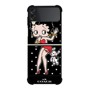 COACH NEW YORK X SEXY BETTY BOOP Samsung Galaxy Z Flip 3 Case Cover