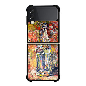 COCA COLA BOTTLE ART Samsung Galaxy Z Flip 3 Case Cover