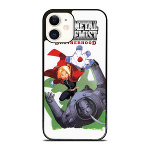 EDWARD ELRIC FULLMETAL ALCHEMIST ALPHONSE BROTHERHOOD iPhone 12 Case Cover EDWARD ELRIC FULLMETAL ALCHEMIST ALPHONSE BROTHERHOOD iPhone 12 Case Cover