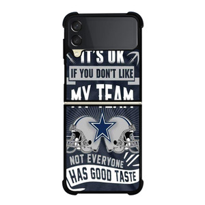 DALLAS COWBOYS IT'S OK Samsung Galaxy Z Flip 3 Case Cover