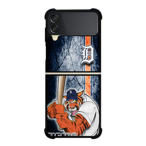 DETROIT TIGERS BASEBALL LOGO Samsung Galaxy Z Flip 3 Case Cover DETROIT TIGERS BASEBALL LOGO Samsung Galaxy Z Flip 3 Case Cover