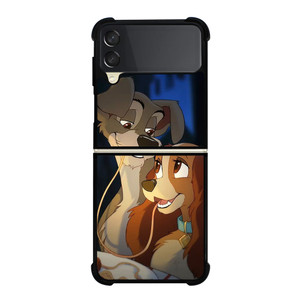 DISNEY CARTOON LADY AND THE TRAMP Samsung Galaxy Z Flip 3 Case Cover DISNEY CARTOON LADY AND THE TRAMP Samsung Galaxy Z Flip 3 Case Cover