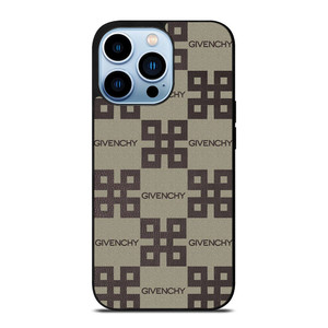 GIVENCHY LOGO COLLAGE LEATHER iPhone 13 Pro Max Case Cover