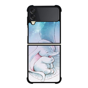 DUMBO AND MOM ART Samsung Galaxy Z Flip 3 Case Cover