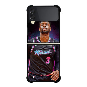 DWYANE WADE MIAMI HEAT NBA Samsung Galaxy Z Flip 3 Case Cover