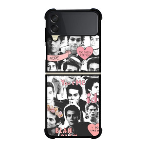 DYLAN O'BRIEN COLLAGE Samsung Galaxy Z Flip 3 Case Cover