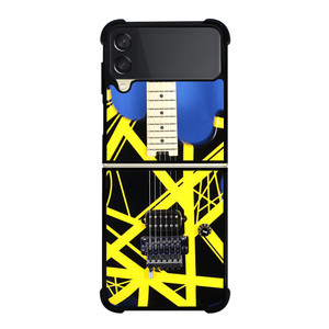 EDDIE VAN HALEN GUITAR YELLOW Samsung Galaxy Z Flip 3 Case Cover