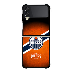 EDMONTON OILERS LOGO Samsung Galaxy Z Flip 3 Case Cover