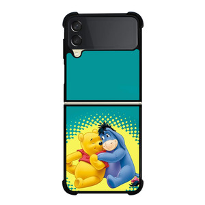 EEYORE AND WINNIE THE POOH Samsung Galaxy Z Flip 3 Case Cover EEYORE AND WINNIE THE POOH Samsung Galaxy Z Flip 3 Case Cover