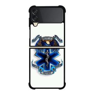 EMT EMS MEDICALLOGO Samsung Galaxy Z Flip 3 Case Cover EMT EMS MEDICALLOGO Samsung Galaxy Z Flip 3 Case Cover