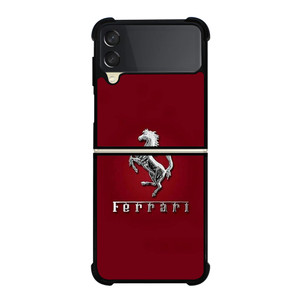 FERRARI LOGO RED Samsung Galaxy Z Flip 3 Case Cover