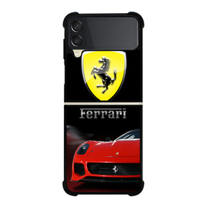 FERRARI RED CAR Samsung Galaxy Z Flip 3 Case Cover FERRARI RED CAR Samsung Galaxy Z Flip 3 Case Cover