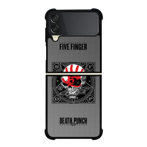 FIVE FINGER DEATH PUNCH CARBON LOGO Samsung Galaxy Z Flip 3 Case Cover