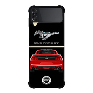 FORD MUSTANG GT RED CAR Samsung Galaxy Z Flip 3 Case Cover FORD MUSTANG GT RED CAR Samsung Galaxy Z Flip 3 Case Cover