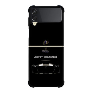 FORD MUSTANG SHELBY COBRA BLACK Samsung Galaxy Z Flip 3 Case Cover FORD MUSTANG SHELBY COBRA BLACK Samsung Galaxy Z Flip 3 Case Cover