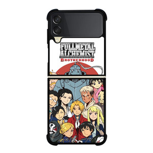 FULLMETAL ALCHEMIST BROTHERHOOD CHARACTER Samsung Galaxy Z Flip 3 Case Cover FULLMETAL ALCHEMIST BROTHERHOOD CHARACTER Samsung Galaxy Z Flip 3 Case Cover