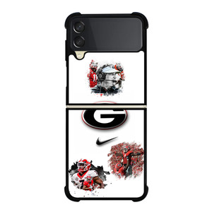 GEORGIA BULLDOGS UGA FOOTBALL Samsung Galaxy Z Flip 3 Case Cover GEORGIA BULLDOGS UGA FOOTBALL Samsung Galaxy Z Flip 3 Case Cover