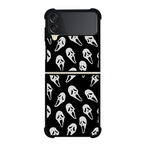 GHOST FACE PATTERN Samsung Galaxy Z Flip 3 Case Cover