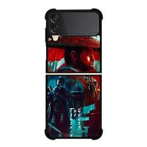 GHOST OF TSUSHIMA GAME ART Samsung Galaxy Z Flip 3 Case Cover GHOST OF TSUSHIMA GAME ART Samsung Galaxy Z Flip 3 Case Cover
