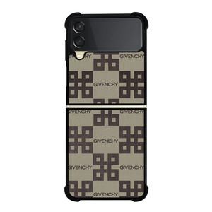GIVENCHY LOGO COLLAGE LEATHER Samsung Galaxy Z Flip 3 Case Cover GIVENCHY LOGO COLLAGE LEATHER Samsung Galaxy Z Flip 3 Case Cover
