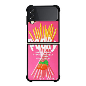 GLICO POCKY STRAWBERRY Samsung Galaxy Z Flip 3 Case Cover