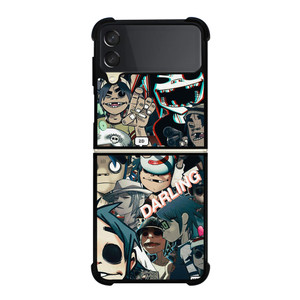 GORILLAZ 2D COLLAGE Samsung Galaxy Z Flip 3 Case Cover