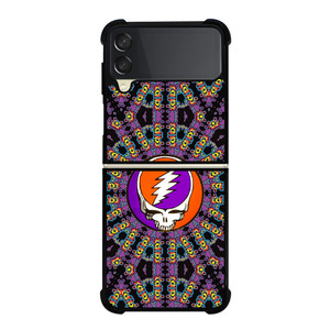 GRATEFUL DEAD PUPLE LOGO Samsung Galaxy Z Flip 3 Case Cover