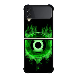 GREEN LANTERN SUPER HERO LOGO Samsung Galaxy Z Flip 3 Case Cover
