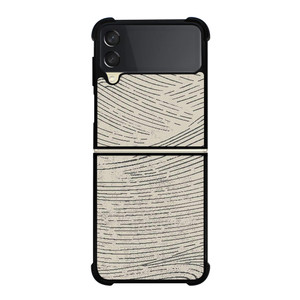 HAND DRAWING WAVES PATTERN Samsung Galaxy Z Flip 3 Case Cover