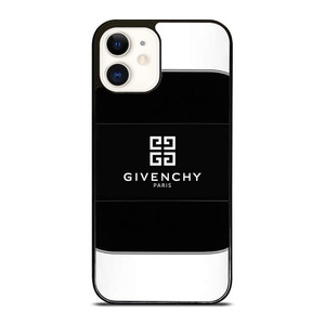 GIVENCHY PARIS BLACK LOGO iPhone 12 Case Cover GIVENCHY PARIS BLACK LOGO iPhone 12 Case Cover