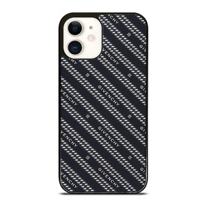 GIVENCHY PARIS LOGO PATTERN iPhone 12 Case Cover