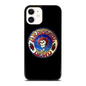 GRATEFUL DEAD BADGE ART iPhone 12 Case Cover GRATEFUL DEAD BADGE ART iPhone 12 Case Cover