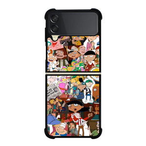 HEY ARNOLD COLLAGE Samsung Galaxy Z Flip 3 Case Cover