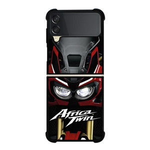 HONDA AFRICA TWIN FRONT VIEW Samsung Galaxy Z Flip 3 Case Cover